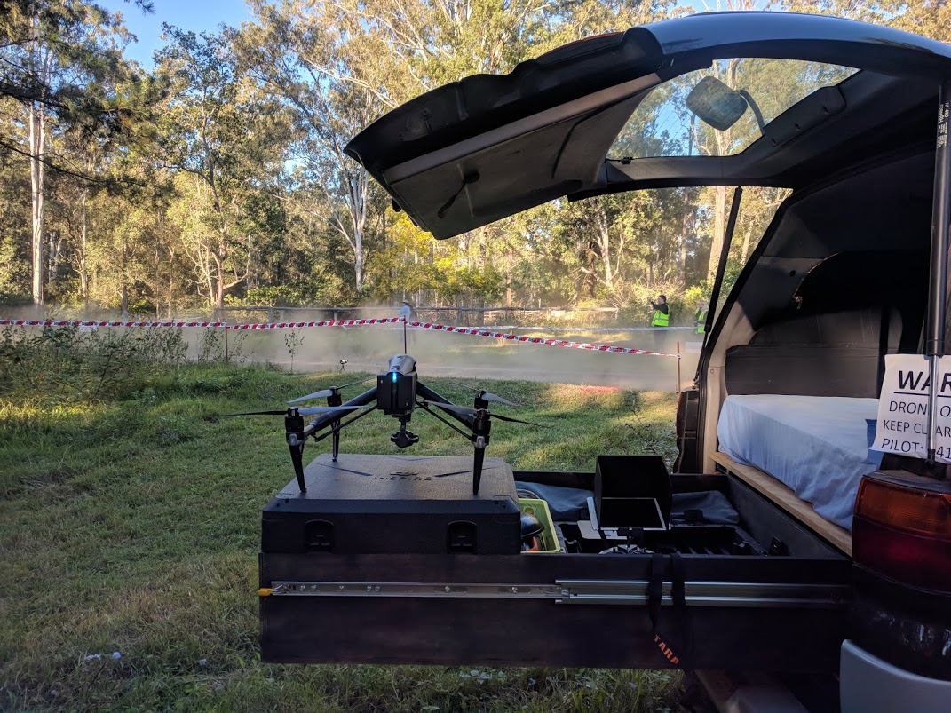 Delica Roof Racks & Rally Drone Action